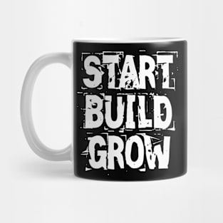 Start Build Grow Mug